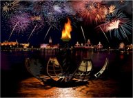 Disney Epcot Fireworks display - they are amazing