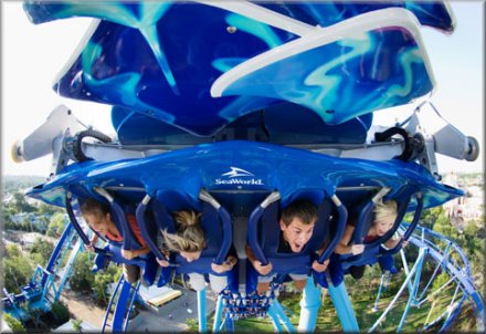 SeaWorld - Manta Flying Watercoaster