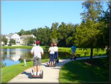 Touring Celebration on a Segway