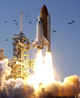 NASA Cape Canaverel - Space Shuttle Launch