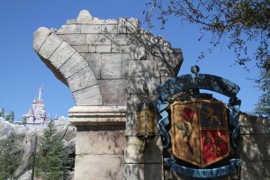 Fantasyland Entrance to Beast's Castle