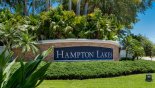 Hampton Lakes entrance