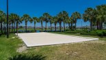 Hampton Lakes beach volleyball court