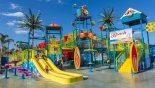 Reunion Resort Community Splash Zone for the kids