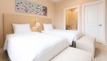 Typical Twin bedroom - all bedrooms are ensuite