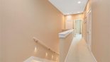 Typical 2nd floor landing in triplex townhouse