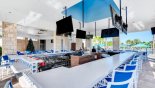 Well stocked sports bar by clubhouse - great socialising space