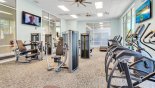 Fully equipped fitness center in clubhouse
