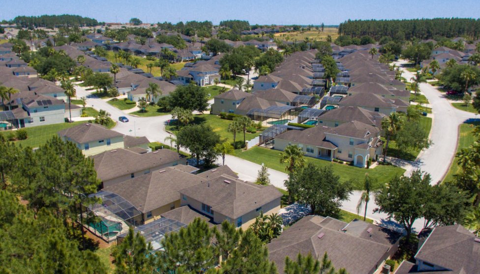 Aerial view of Calabay Parc