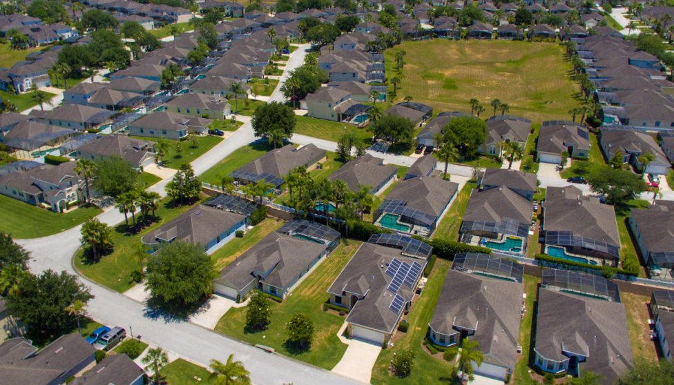 Aerial view of Calabay Parc