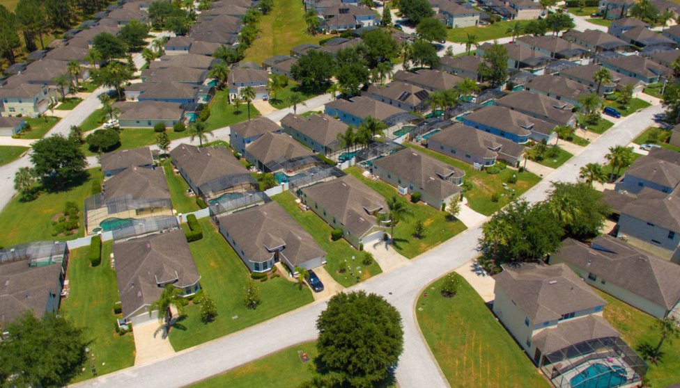 Aerial view of Calabay Parc