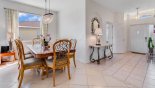 Entrance foyer and dining area - www.iwantavilla.com is your first choice of Villa rentals in Orlando direct with owner