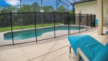 Large south-west facing pool with enviable conservation woodland views from Highlands Reserve rental Villa direct from owner