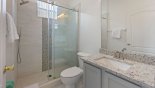 Ground floor family bathroom #4 - also serves as pool bathroom from Birchwood + 1 Villa for rent in Orlando