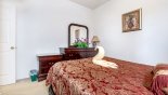 Villa rentals in Orlando, check out the Ground floor bedroom #5 with chest of drawers & mirror