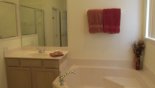 Master 1 bathroom from Highlands Reserve rental Villa direct from owner