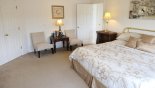 Master bedroom comfortable seating area from Highlands Reserve rental Villa direct from owner