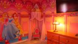 Villa rentals near Disney direct with owner, check out the Princess Bedroom with a throne chair