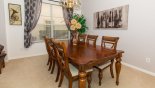 Villa rentals near Disney direct with owner, check out the Dining area with seating for 6