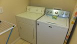 Villa rentals near Disney direct with owner, check out the Laundry room with quality washer & dryer