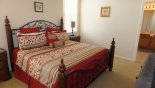 Spacious rental Highlands Reserve Villa in Orlando complete with stunning Master 1 bedroom viewed towards ensuite bathroom