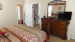 Master 1 bedroom with flat screen TV from Highlands Reserve rental Villa direct from owner