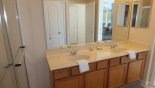Jasmine 11 Villa rental near Disney with Master 1 ensuite with his & hers sinks