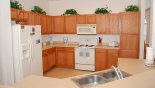 Fully fitted kitchen with everything you could possibly need - www.iwantavilla.com is the best in Orlando vacation Villa rentals