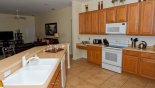 Kitchen with this Orlando Villa for rent direct from owner