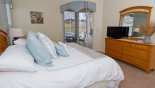 Master bedroom from Wellesley 1 Villa for rent in Orlando