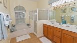 Villa rentals in Orlando, check out the Ensuite to master bedroom