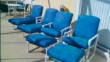 Villa rentals near Disney direct with owner, check out the 4 x Sun loungers for your sunbathing comfort