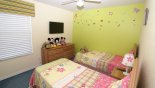Girls Twin Bedroom with this Orlando Villa for rent direct from owner