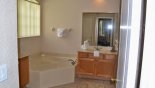Villa rentals in Orlando, check out the Master ensuite bathroom