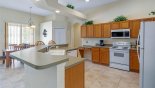 Fully fitted kitchen with everything you could possibly need provided with this Orlando Villa for rent direct from owner