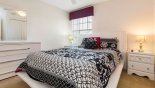 Spacious rental Highlands Reserve Villa in Orlando complete with stunning Queen bedroom 4