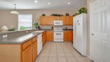 Villa rentals in Orlando, check out the Fully fitted open plan kitchen with quality appliances