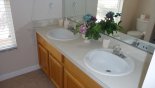 Upstairs Family Bathroom with this Orlando Villa for rent direct from owner