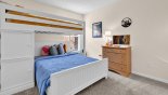 Villa rentals in Orlando, check out the Disney-Themed Bedroom with Single-Over-Double Bunk Bed and TV Villa rentals in Orlando, check out the Disney-Themed Bedroom with Single-Over-Double Bunk Bed and TV