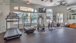 Clubhouse Fitness Centre with this Orlando Villa for rent direct from owner