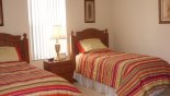 Villa rentals near Disney direct with owner, check out the Bedroom 5 with twin beds