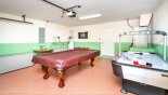 Orlando Villa for rent direct from owner, check out the Games room with pool table, air hockey,  table foosball & darts