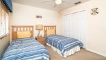 Villa rentals near Disney direct with owner, check out the Bedroom #4 with large built-in wardrobe