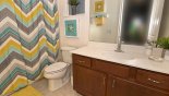 Villa rentals in Orlando, check out the Family bathroom 4 with walk-in shower