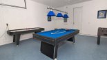 Orlando Villa for rent direct from owner, check out the Games room with pool table, air hockey, table foosball & darts