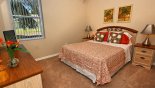 Villa rentals near Disney direct with owner, check out the Master 2 bedroom with queen sized bed & flat screen TV