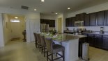 Villa rentals in Orlando, check out the View of kitchen towards entrance foyer