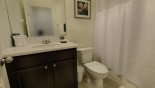 Jack & Jill bathroom 3 shared between bedroom 3 & downstair living area from Tahiti 1 Villa for rent in Orlando