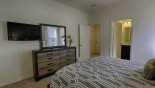 Spacious rental The Shire at West Haven Villa in Orlando complete with stunning Bedroom 3 with flat screen TV & access to Jack & Jill bathroom