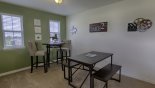 Board games playing area with this Orlando Villa for rent direct from owner